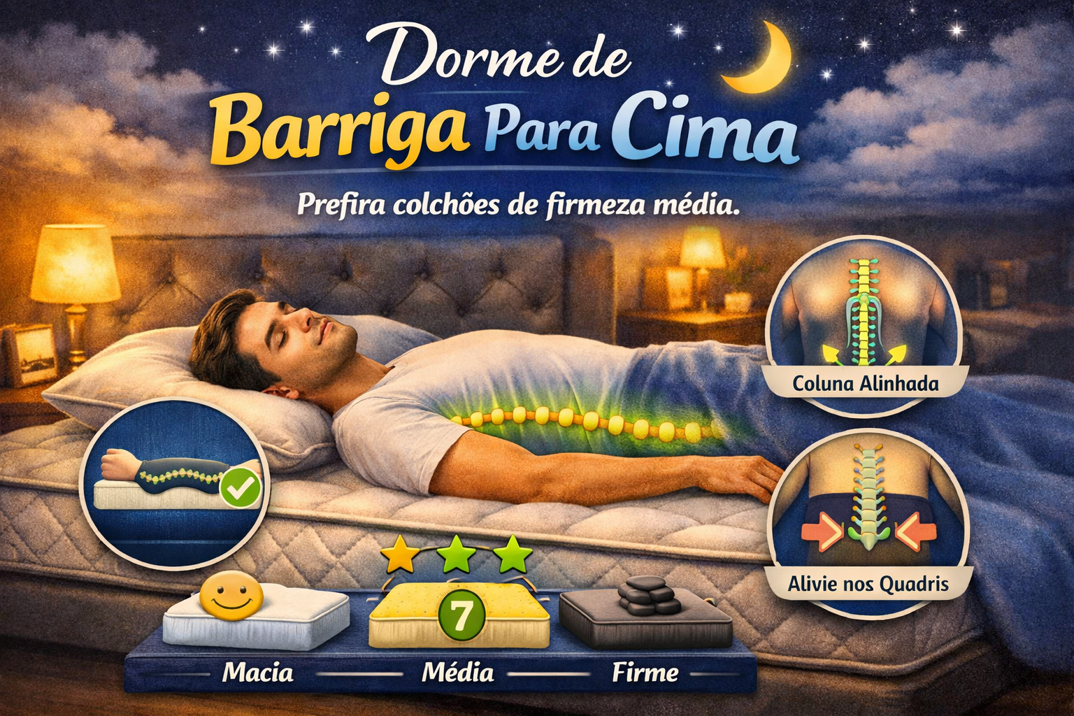 dormir de barriga pra cima Dormir de barriga para cima