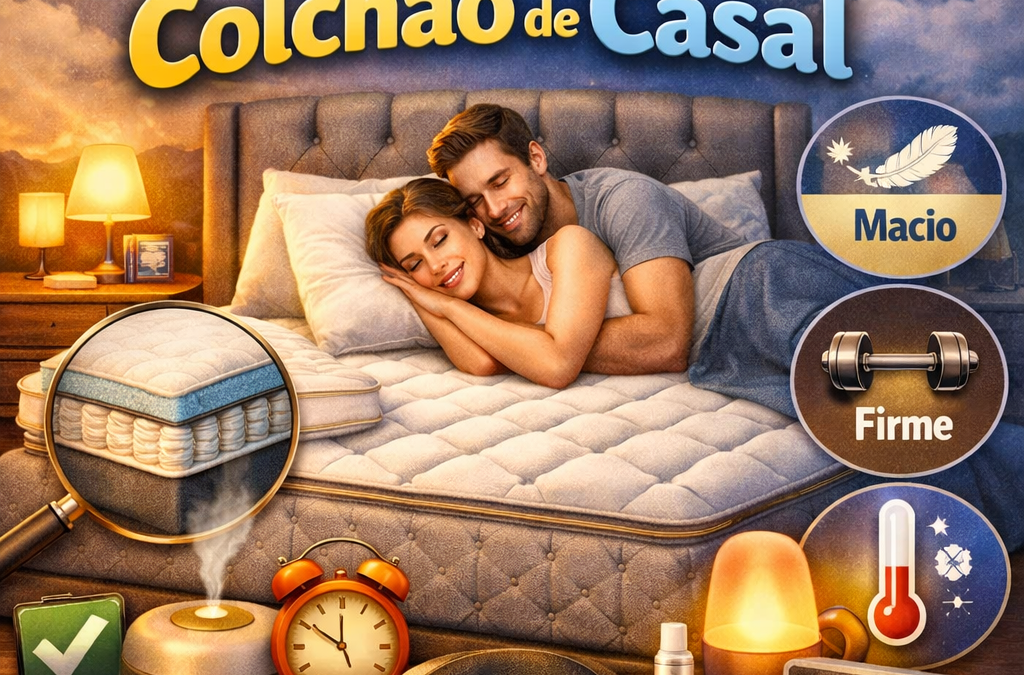 Melhores Colchões de Casal: Encontre Modelo Ideal para Dormir a Dois