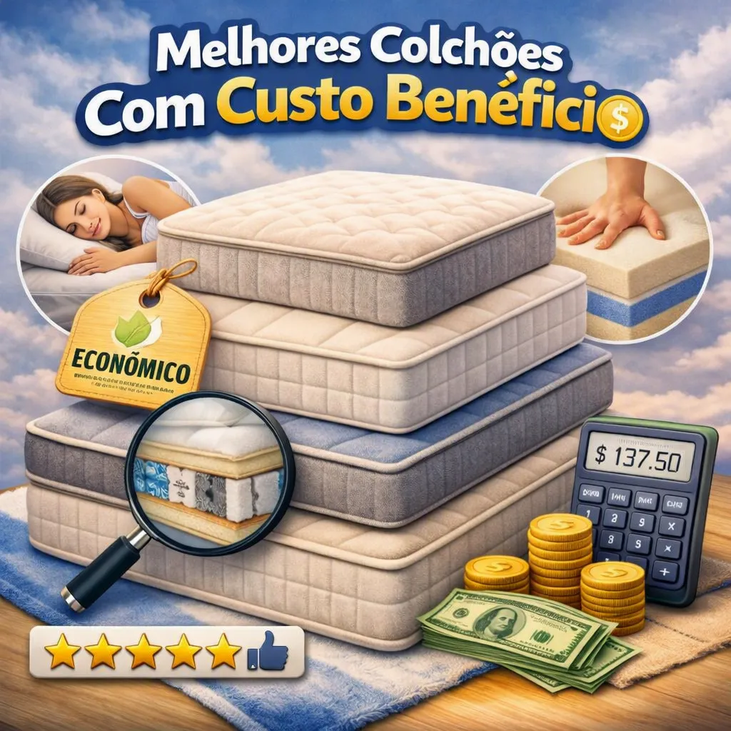 Melhores Colchões Custo-BenefícioNão pague mais do que o necessário. Selecionamos os colchões que oferecem o melhor equilíbrio entre preço, conforto e qualidade para ajudar você a comprar com segurança.